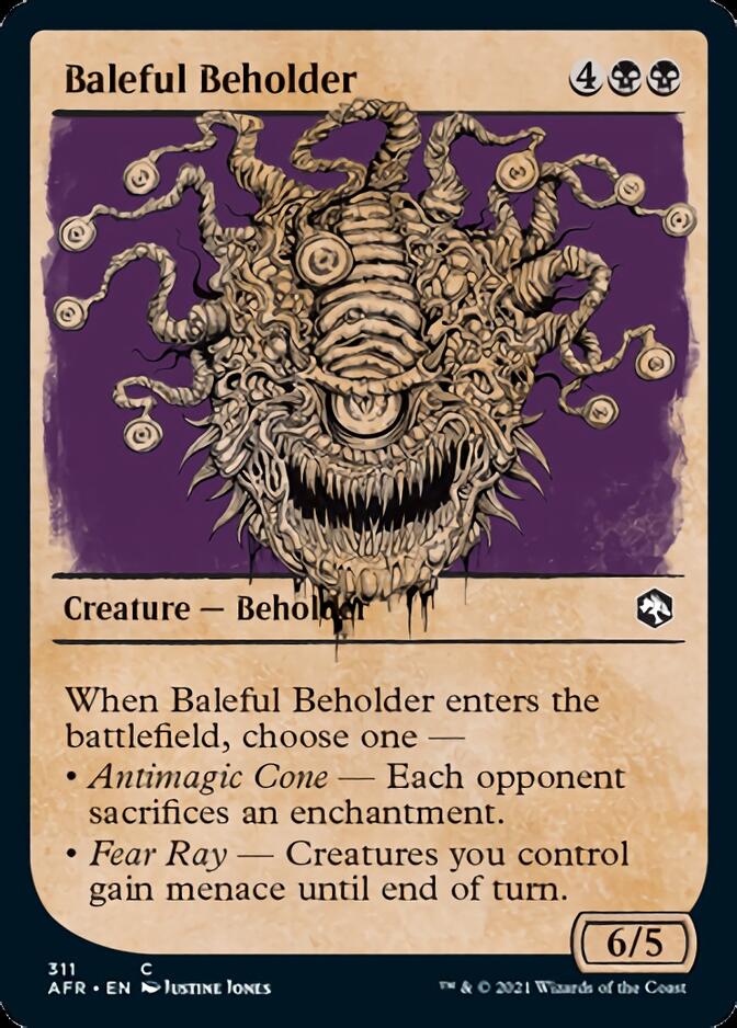 Baleful Beholder (Showcase) [Dungeons & Dragons: Adventures in the Forgotten Realms] | Dumpster Cat Games