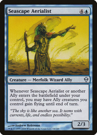 Seascape Aerialist [Zendikar] | Dumpster Cat Games