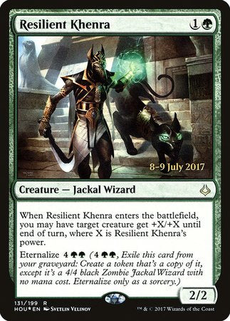 Resilient Khenra [Hour of Devastation Promos] | Dumpster Cat Games