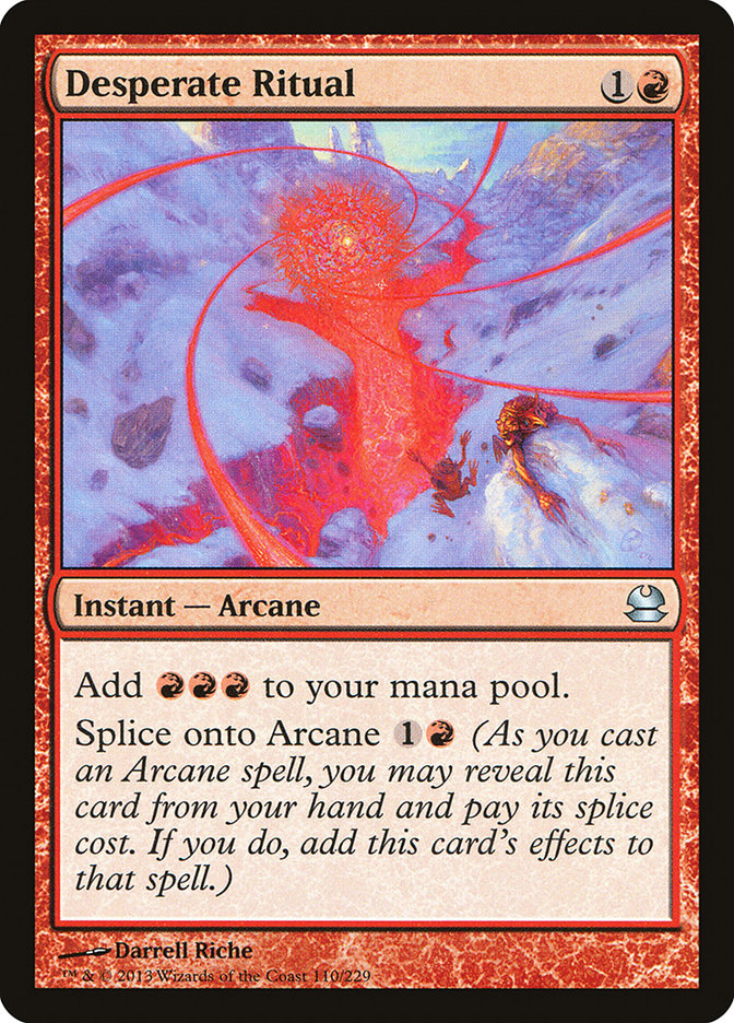 Desperate Ritual [Modern Masters] | Dumpster Cat Games