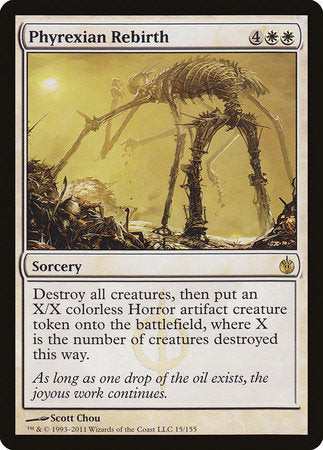 Phyrexian Rebirth [Mirrodin Besieged] | Dumpster Cat Games