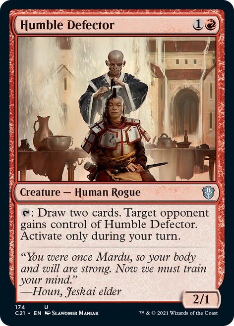 Humble Defector [Commander 2021] | Dumpster Cat Games