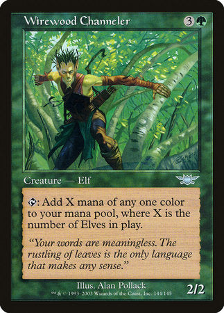 Wirewood Channeler [Legions] | Dumpster Cat Games