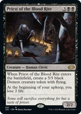 Priest of the Blood Rite [Jumpstart 2022] | Dumpster Cat Games