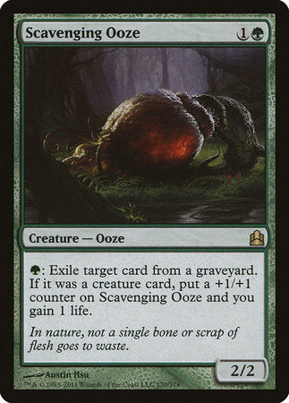 Scavenging Ooze [Commander 2011] | Dumpster Cat Games