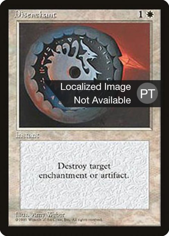 Disenchant [Fourth Edition (Foreign Black Border)] | Dumpster Cat Games