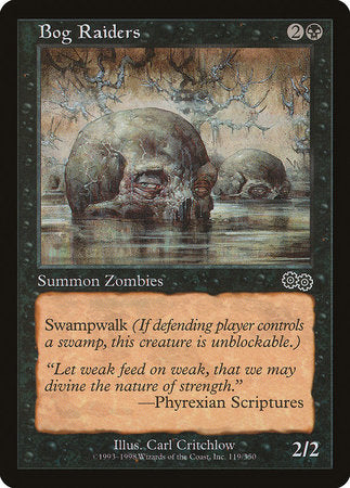 Bog Raiders [Urza's Saga] | Dumpster Cat Games