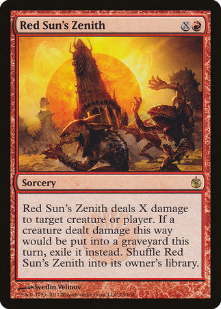 Red Sun's Zenith [Mirrodin Besieged] | Dumpster Cat Games