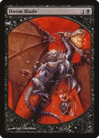 Doom Blade [Magic Player Rewards 2011] | Dumpster Cat Games