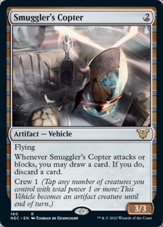 Smuggler's Copter [Kamigawa: Neon Dynasty Commander] | Dumpster Cat Games