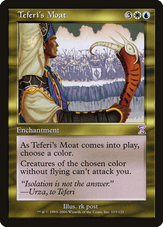 Teferi's Moat [Time Spiral Timeshifted] | Dumpster Cat Games