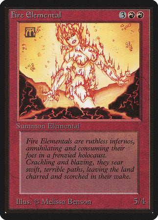 Fire Elemental [Limited Edition Beta] | Dumpster Cat Games