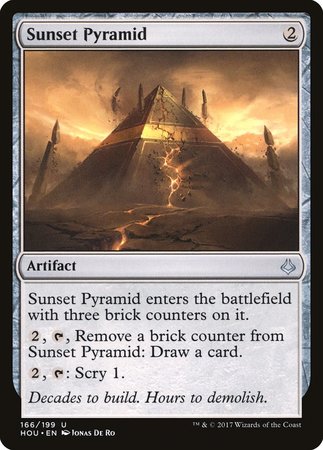 Sunset Pyramid [Hour of Devastation] | Dumpster Cat Games