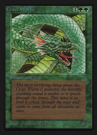 Craw Wurm (CE) [Collectors’ Edition] | Dumpster Cat Games