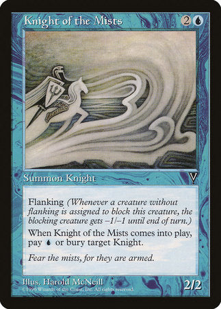 Knight of the Mists [Visions] | Dumpster Cat Games