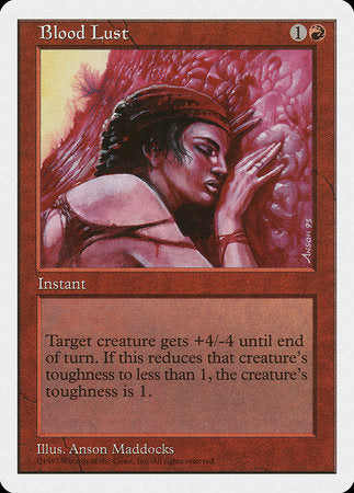 Blood Lust [Fifth Edition] | Dumpster Cat Games