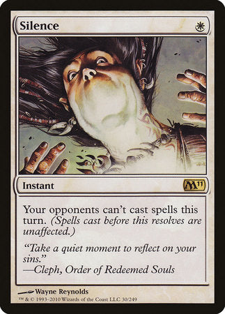 Silence [Magic 2011] | Dumpster Cat Games