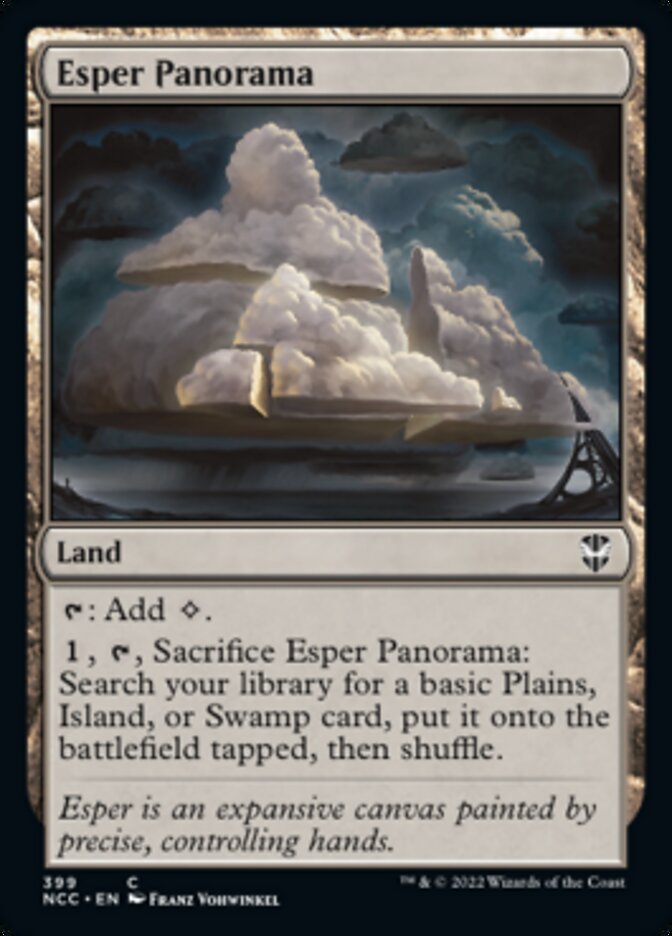 Esper Panorama [Streets of New Capenna Commander] | Dumpster Cat Games