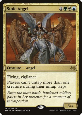 Stoic Angel [Modern Masters 2017] | Dumpster Cat Games
