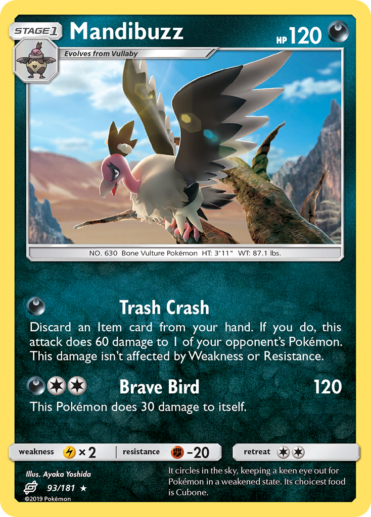 Mandibuzz (93/181) [Sun & Moon: Team Up] | Dumpster Cat Games
