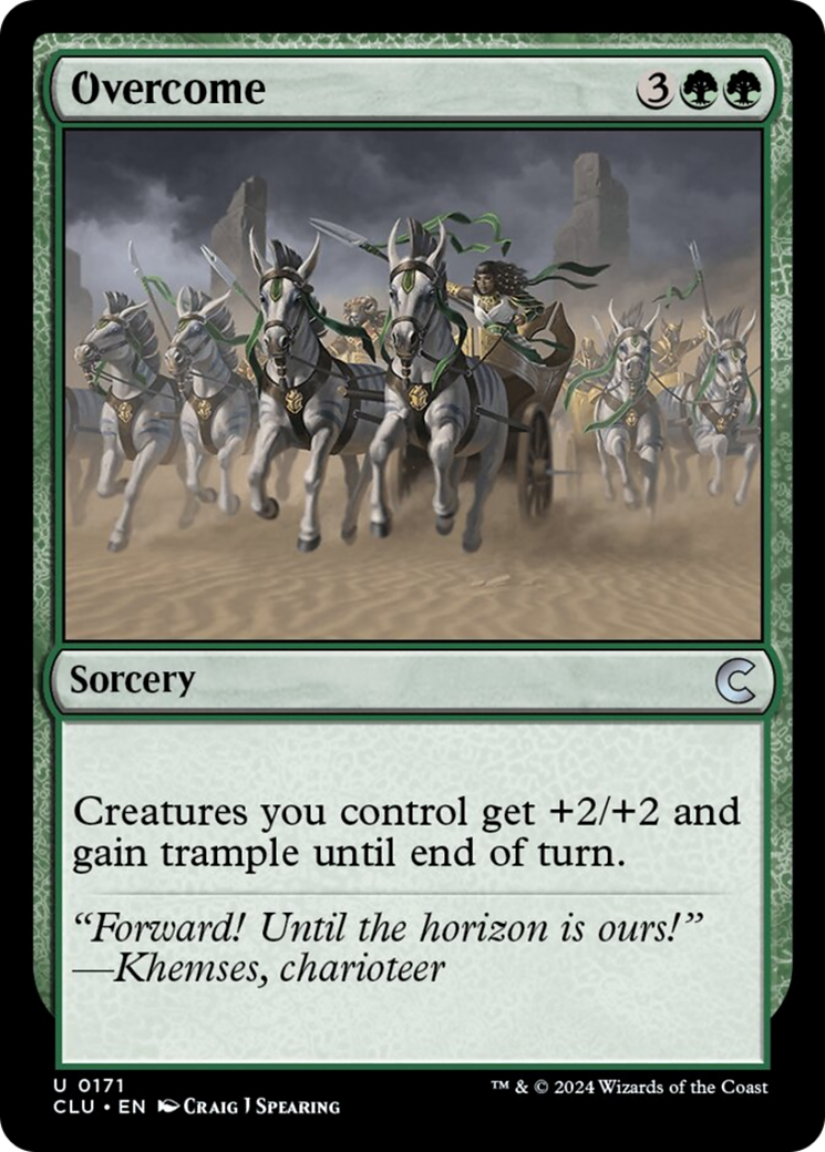 Overcome [Ravnica: Clue Edition] | Dumpster Cat Games