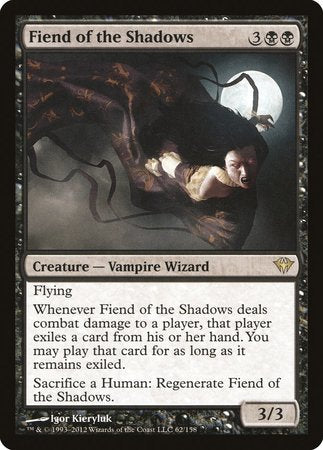 Fiend of the Shadows [Dark Ascension] | Dumpster Cat Games