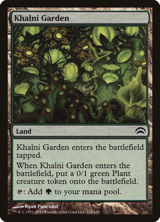 Khalni Garden [Planechase 2012] | Dumpster Cat Games