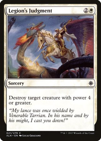 Legion's Judgment [Ixalan] | Dumpster Cat Games