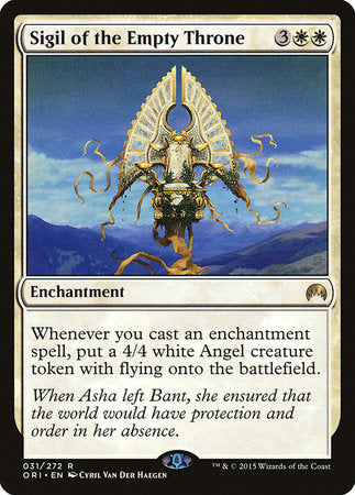 Sigil of the Empty Throne [Magic Origins] | Dumpster Cat Games