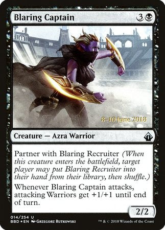 Blaring Captain [Battlebond Promos] | Dumpster Cat Games
