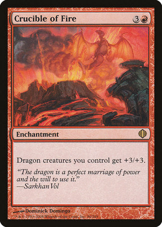 Crucible of Fire [Shards of Alara] | Dumpster Cat Games