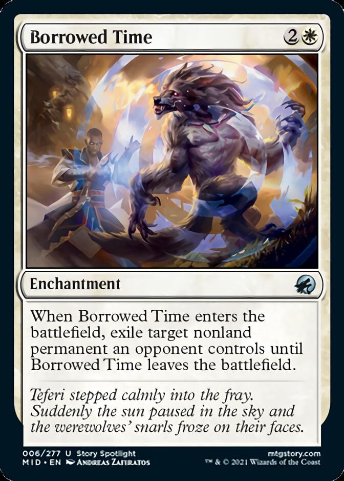 Borrowed Time [Innistrad: Midnight Hunt] | Dumpster Cat Games