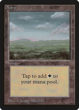 Plains (C) [Limited Edition Beta] | Dumpster Cat Games