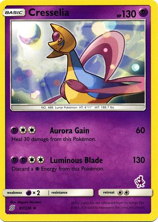 Cresselia (87/236) (Mewtwo Deck) [Battle Academy 2020] | Dumpster Cat Games