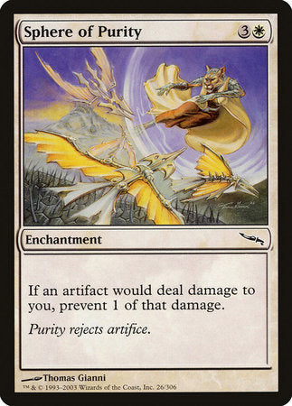 Sphere of Purity [Mirrodin] | Dumpster Cat Games