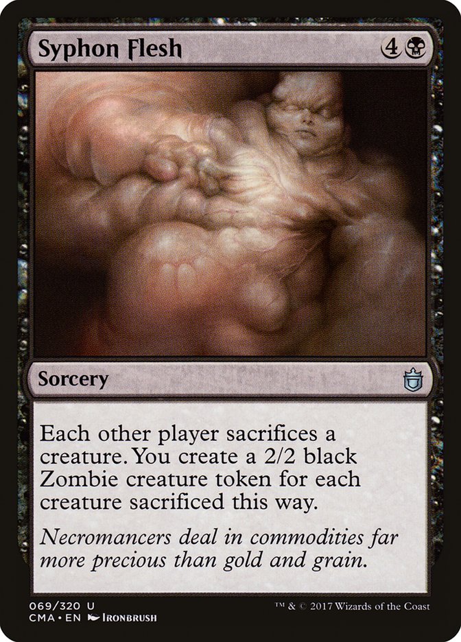 Syphon Flesh [Commander Anthology] | Dumpster Cat Games