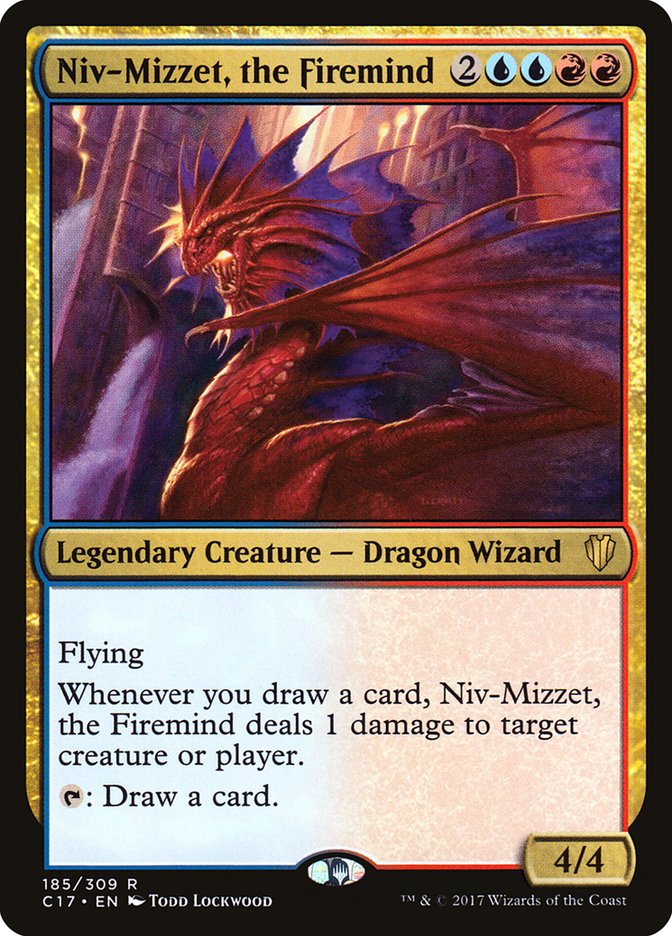 Niv-Mizzet, the Firemind [Commander 2017] | Dumpster Cat Games