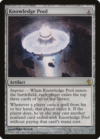 Knowledge Pool [Mirrodin Besieged] | Dumpster Cat Games