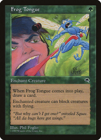 Frog Tongue [Tempest] | Dumpster Cat Games