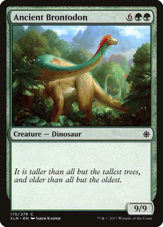 Ancient Brontodon [Ixalan] | Dumpster Cat Games