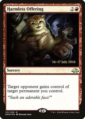 Harmless Offering [Eldritch Moon Promos] | Dumpster Cat Games