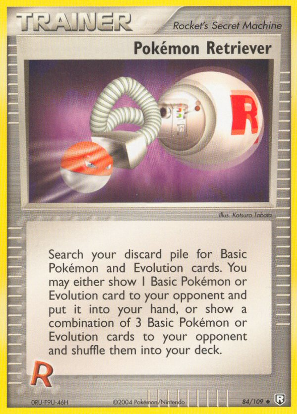 Pokemon Retriever (84/109) [EX: Team Rocket Returns] | Dumpster Cat Games