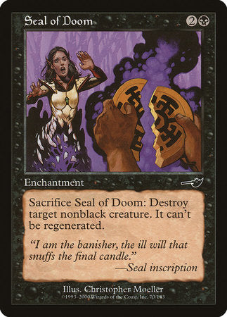Seal of Doom [Nemesis] | Dumpster Cat Games
