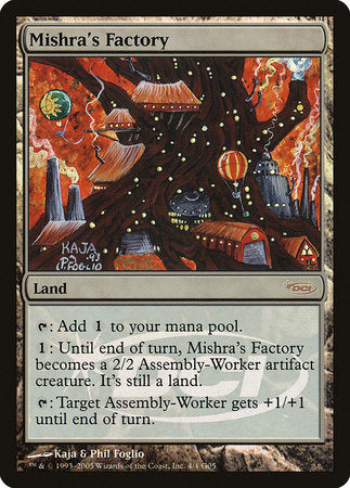 Mishra's Factory [Judge Gift Cards 2005] | Dumpster Cat Games