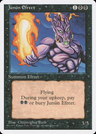 Junun Efreet [Fourth Edition] | Dumpster Cat Games