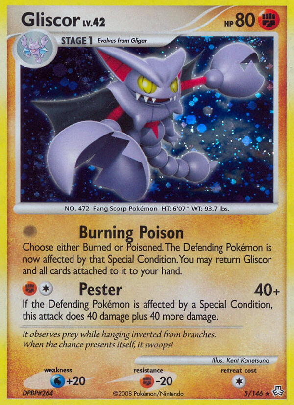 Gliscor (5/146) (Theme Deck Exclusive) [Diamond & Pearl: Legends Awakened] | Dumpster Cat Games