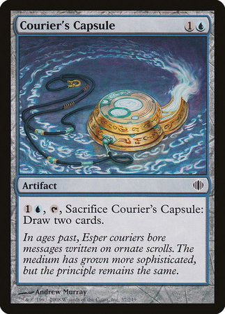 Courier's Capsule [Shards of Alara] | Dumpster Cat Games