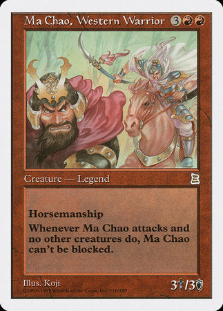 Ma Chao, Western Warrior [Portal Three Kingdoms] | Dumpster Cat Games