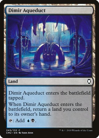 Dimir Aqueduct [Commander Anthology Volume II] | Dumpster Cat Games