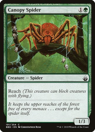 Canopy Spider [Battlebond] | Dumpster Cat Games